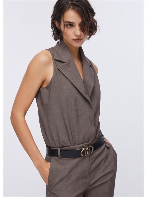 Gilet body in tessuto mélange LIU JO | CA6127T577A/P9578